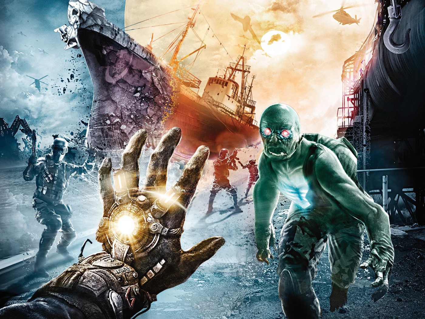 Попытка сражаться с зомби