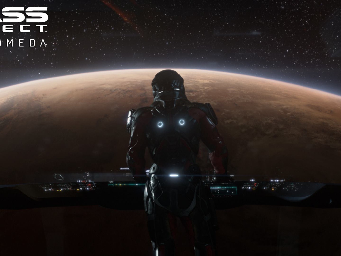 Вид на чужую планету, игра Mass Effect Andromeda