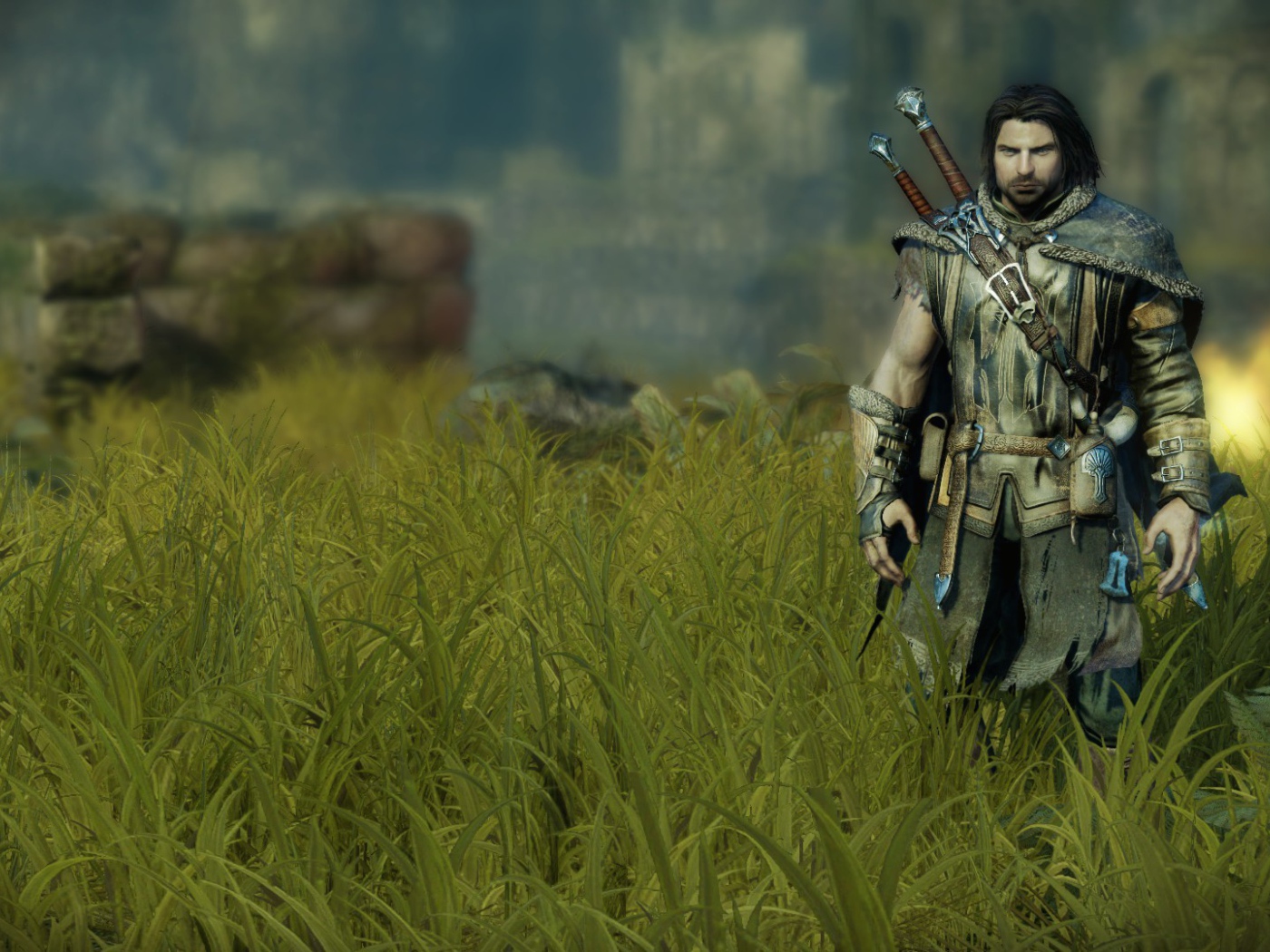 Воин в траве, игра Middle-earth Shadow of Mordor
