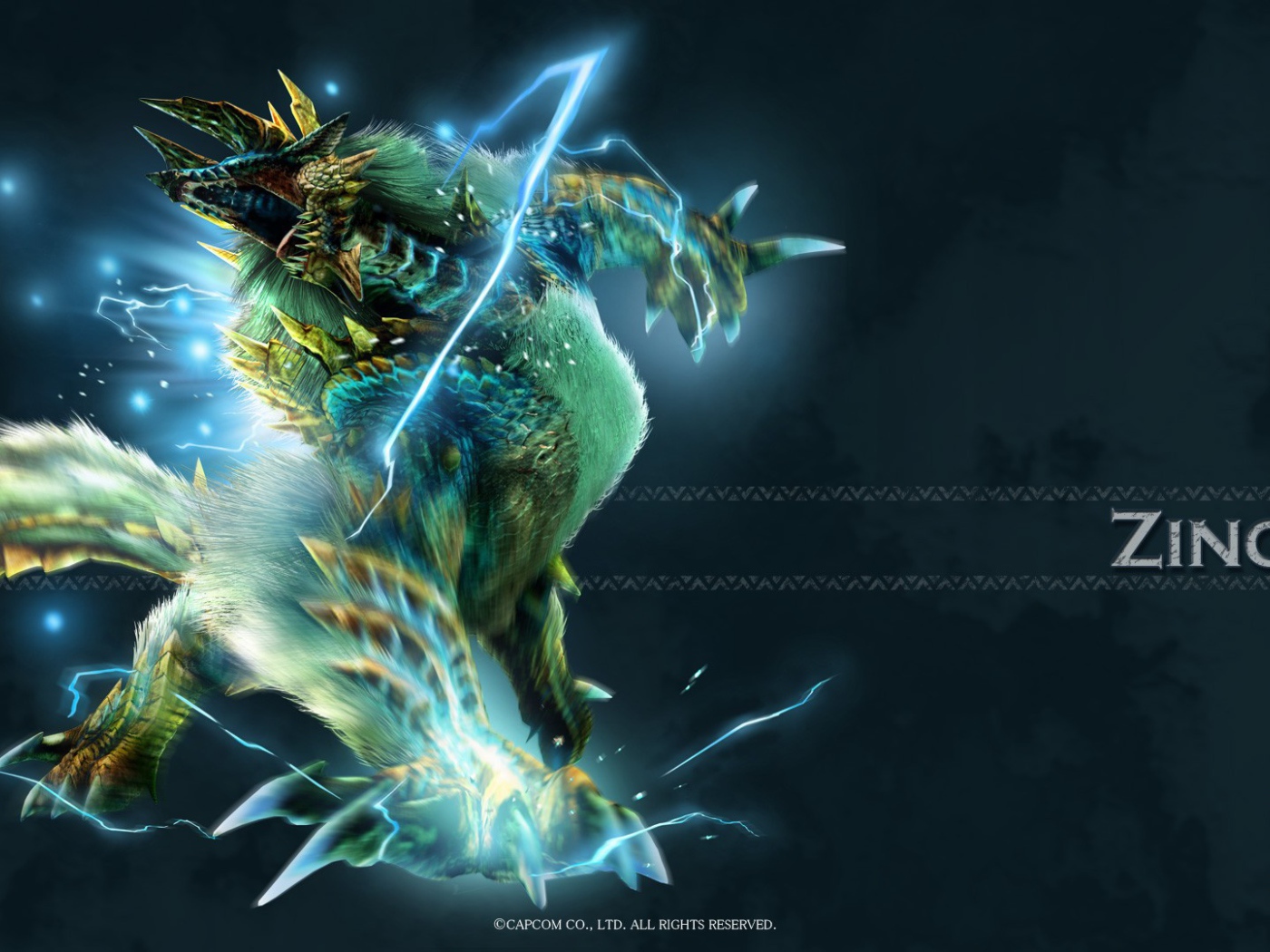 Зиногре из игры Monster Hunter