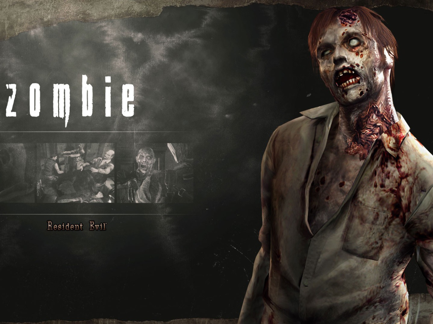 Зомби из игры Resident Evil HD Remaster