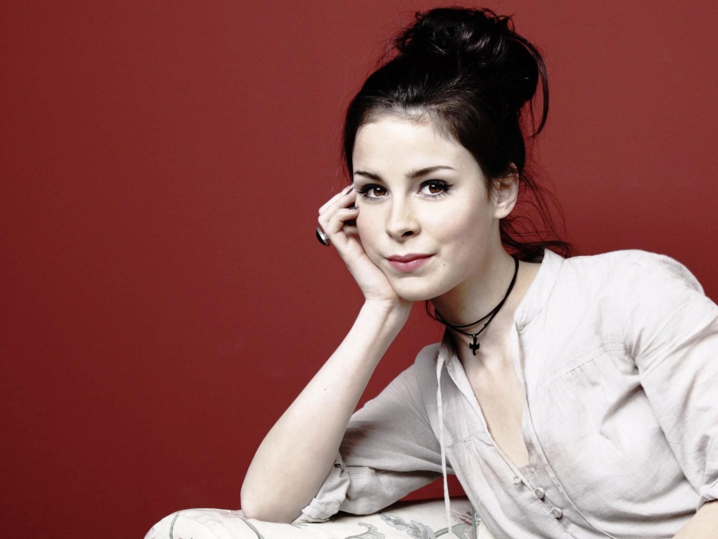 Певица брюнетка Лена Майер-Ландрут