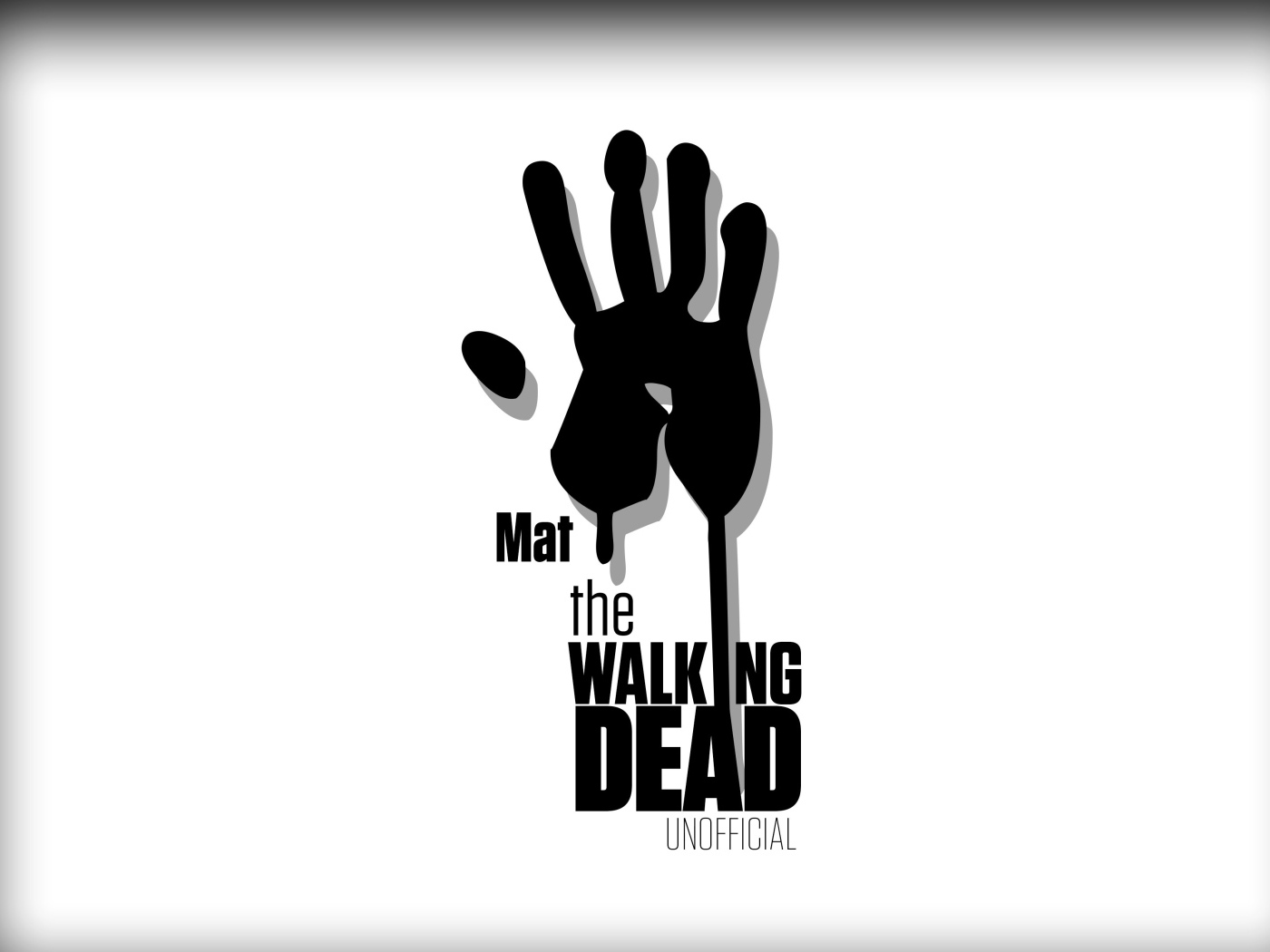 Черная ладонь, постер Ходячих мертвецов