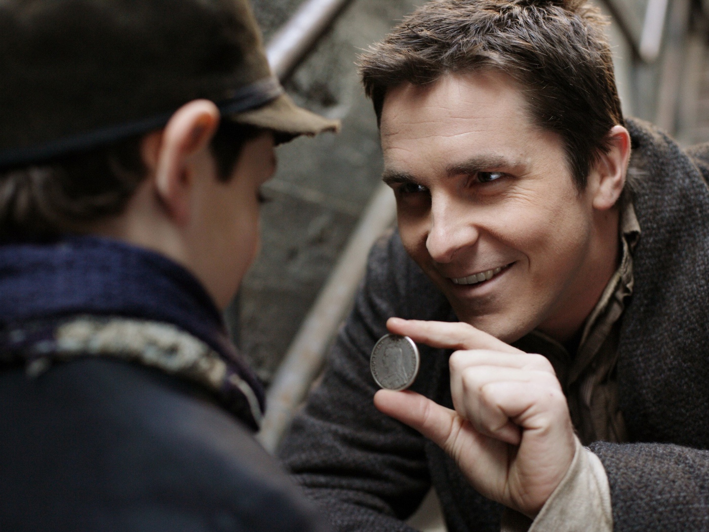 Кристиан Бейл в фильме Престиж