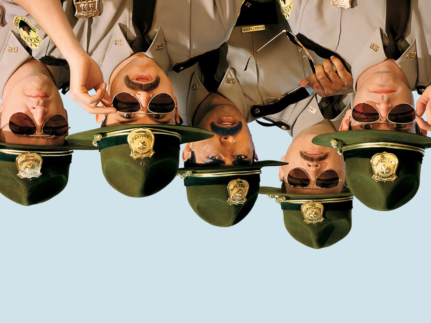 Герои фильма Суперполицейские