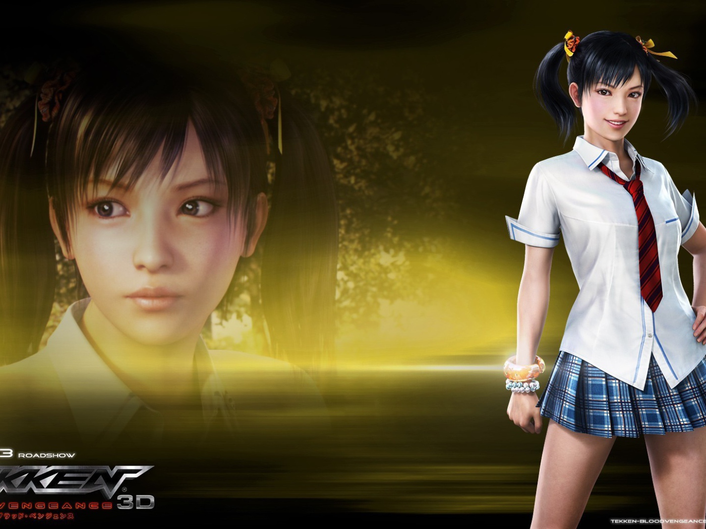 Школьница из фильма Теккен Кровная месть