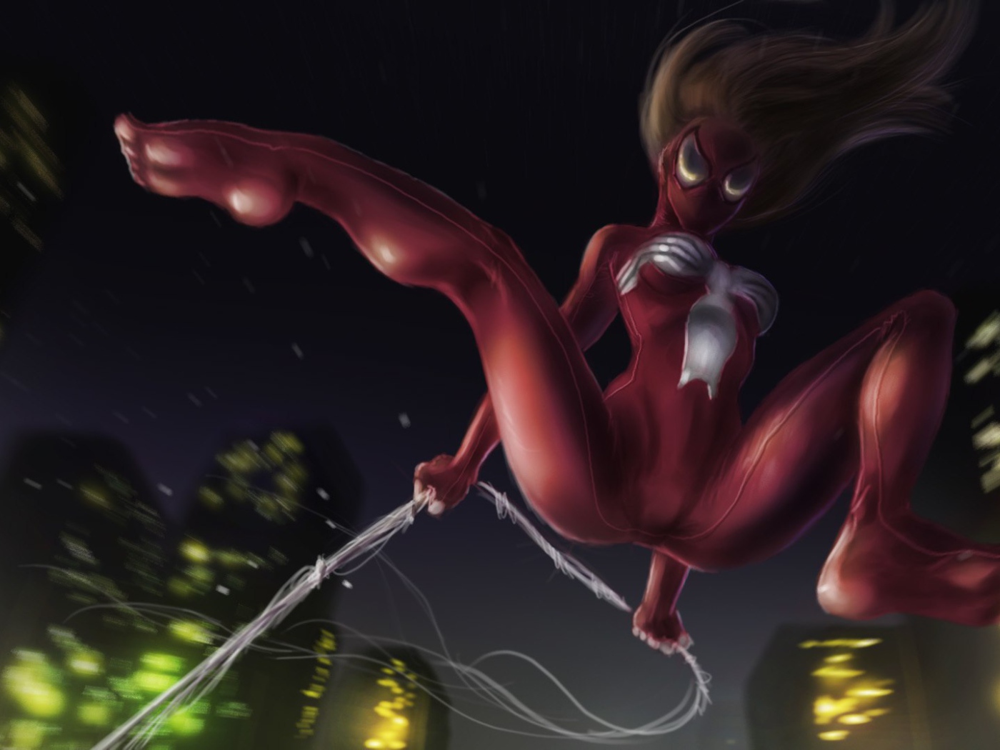 Человек паук девушка