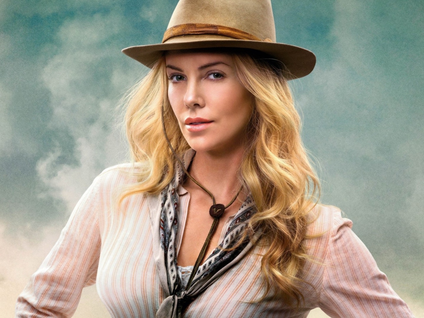 Девушка ковбой из фильма Миллион возможностей умереть на Западе