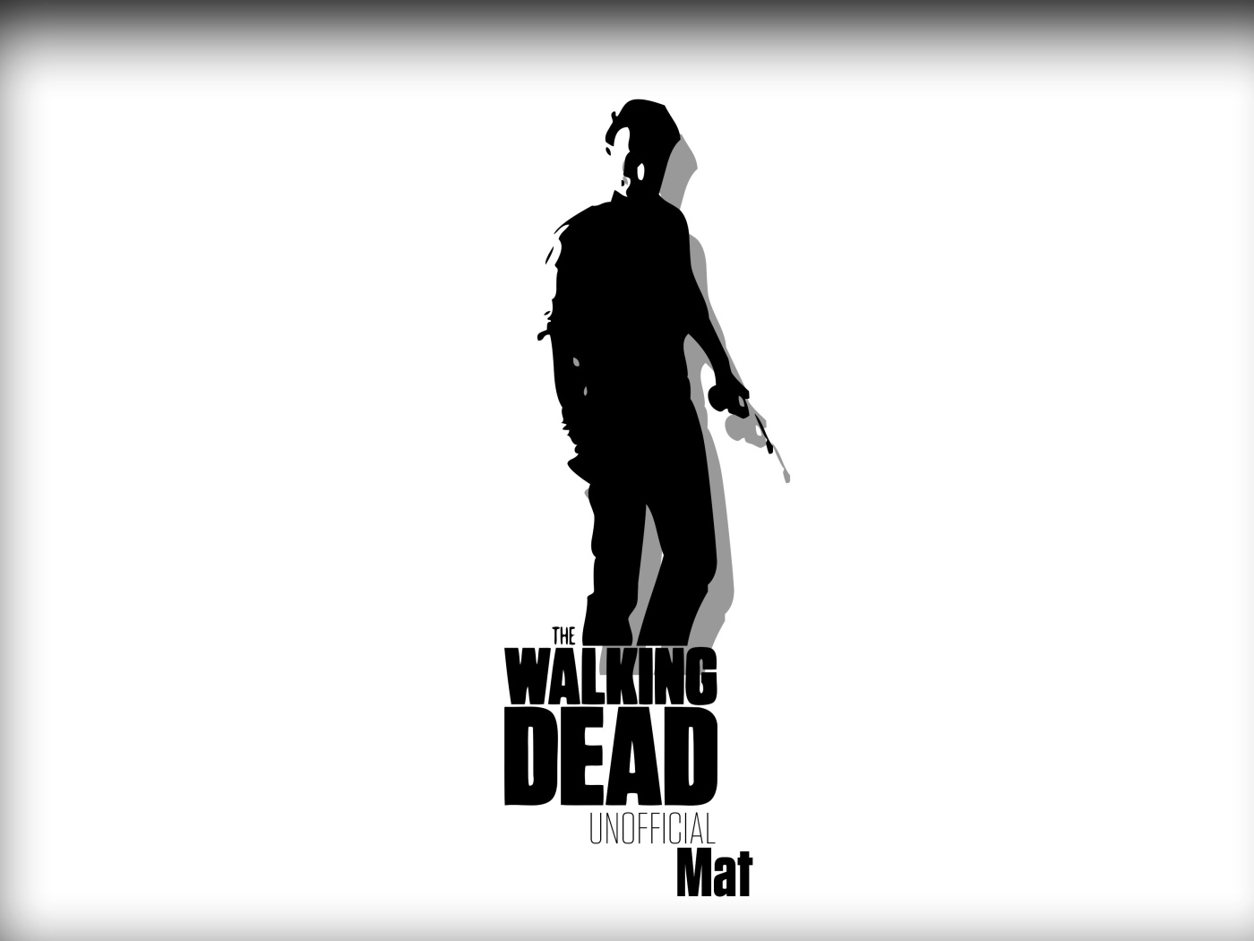 Неофициальный постер сериала Ходячие мертвецы