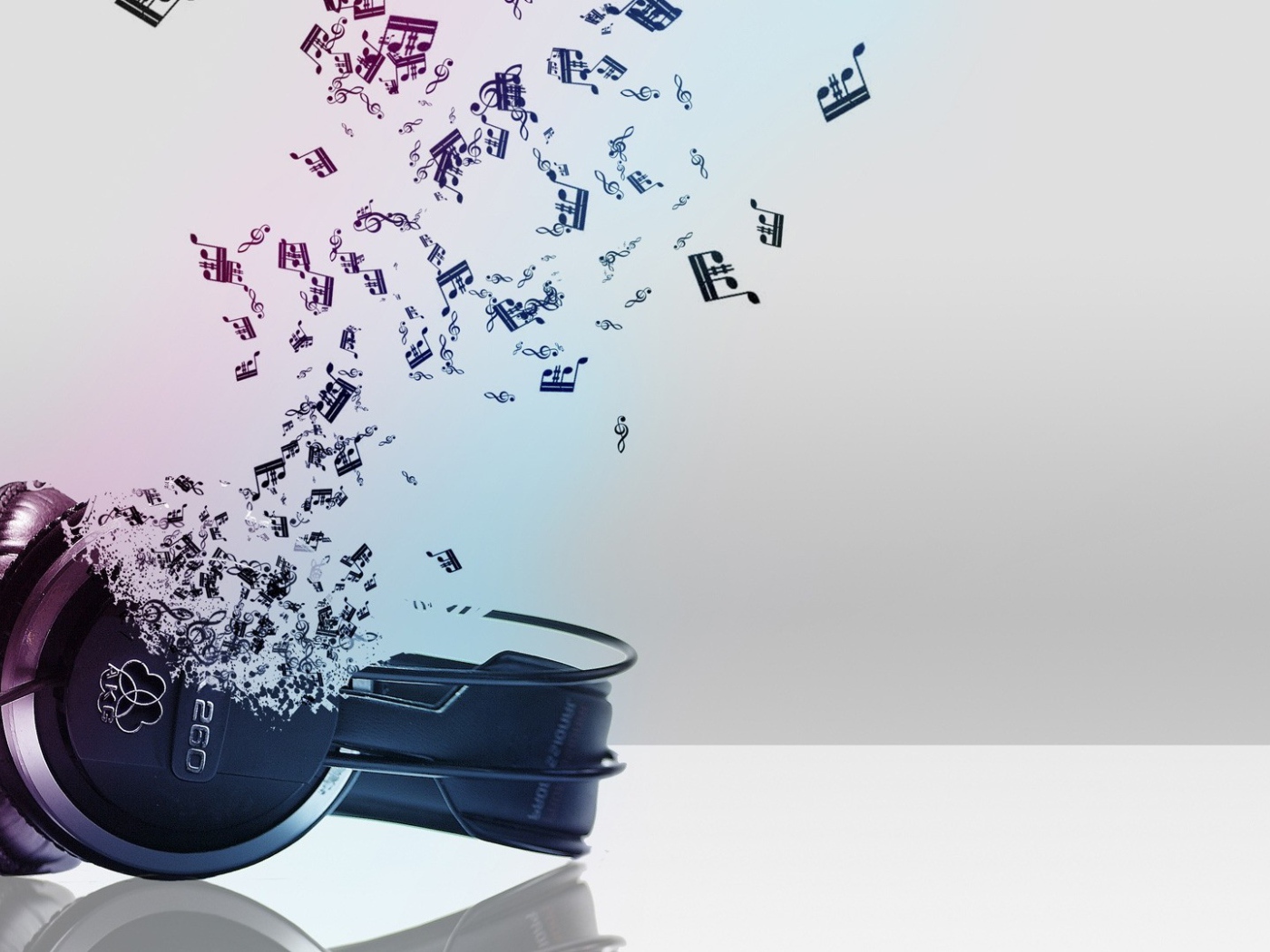 Наушники рассыпались на ноты