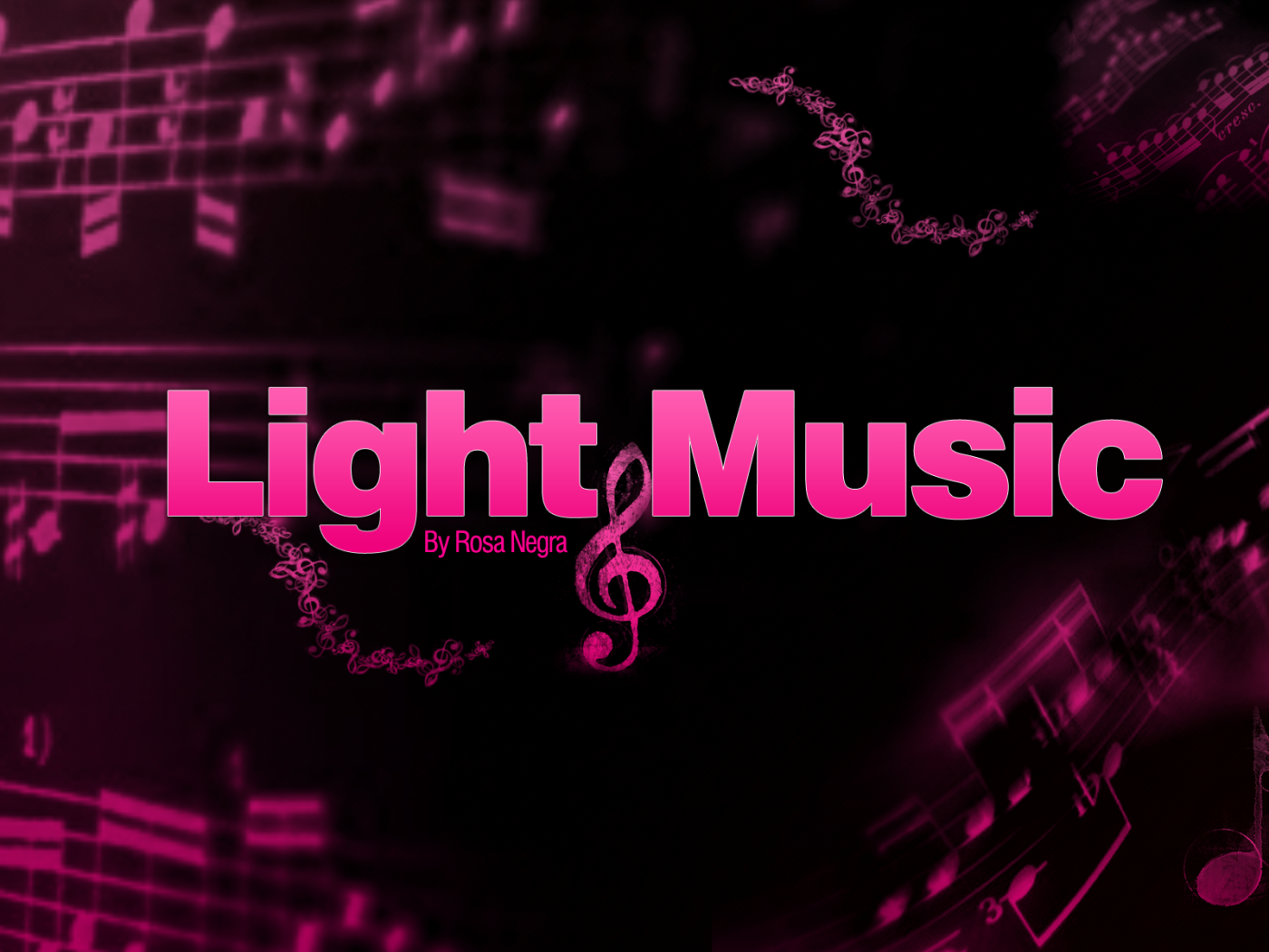 Легкая музыка, розовый фон