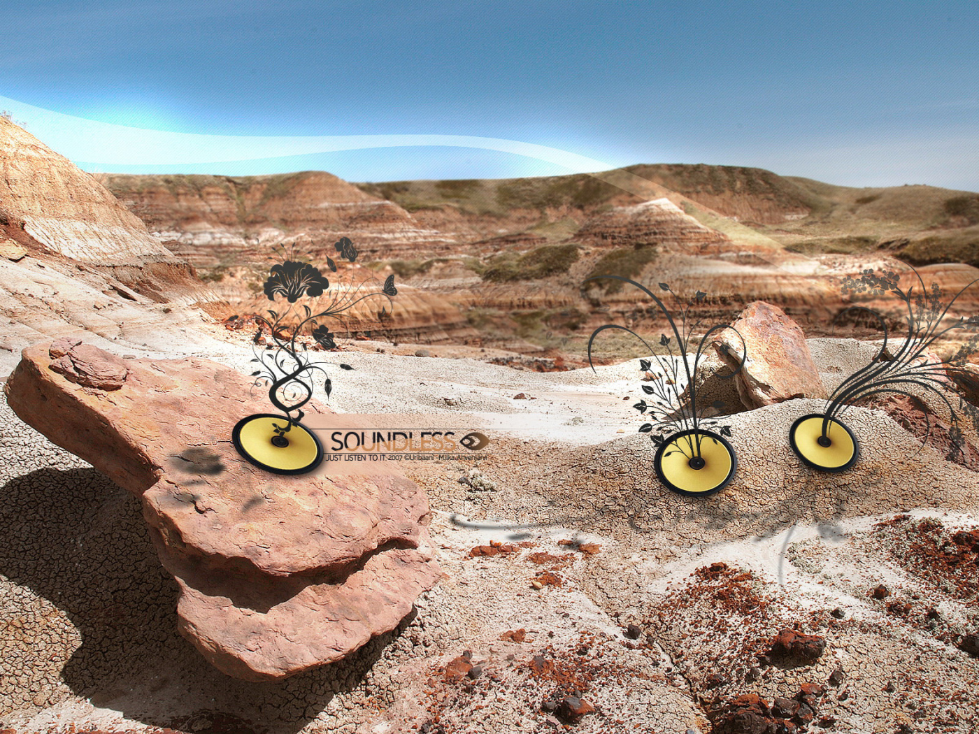 Музыкальная композиция на скалах