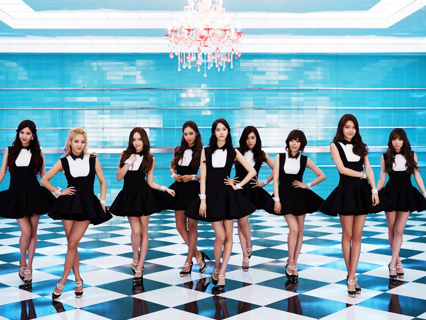 Популярная группа из Кореи Girls’ Generation