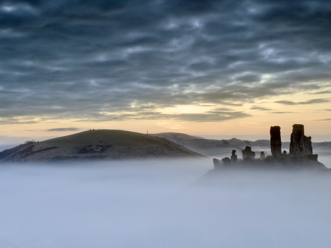 Густой туман в Англии