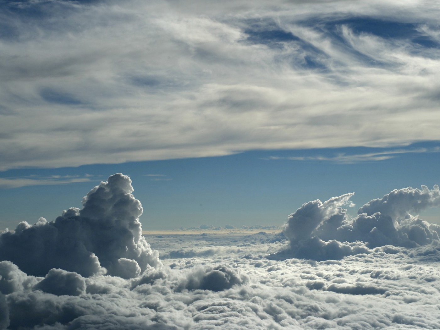 Фото облаков сверху