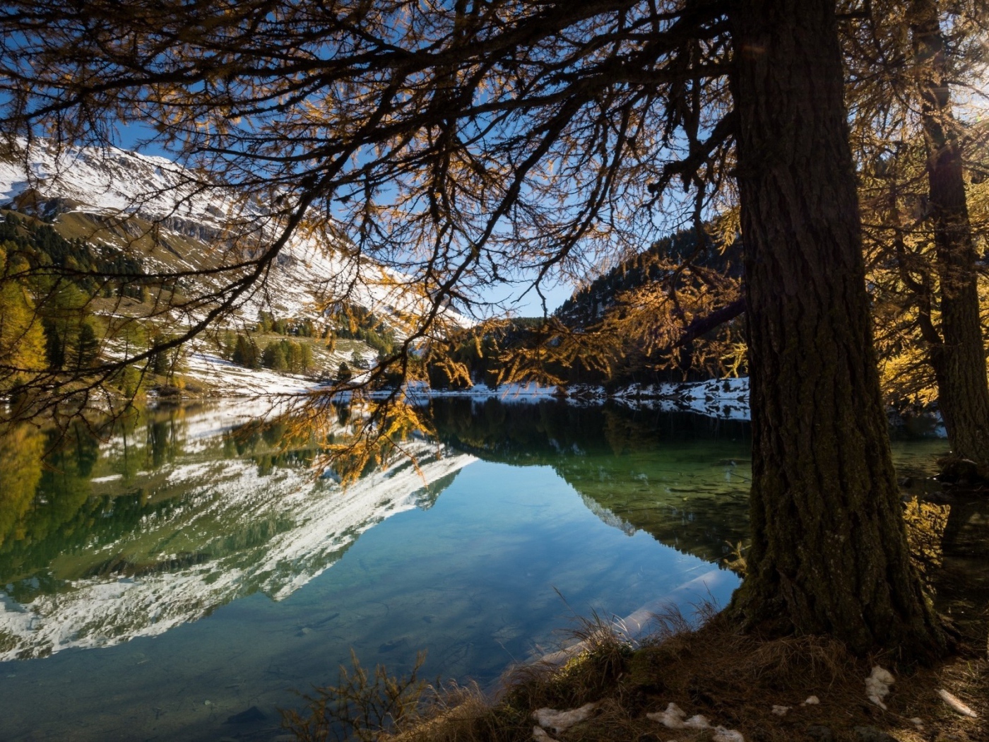 Поздняя осень в горах