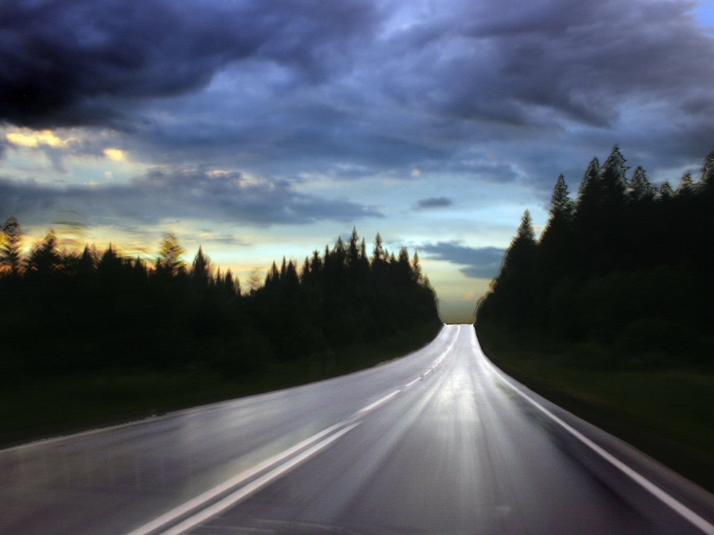 Блестящая дорога