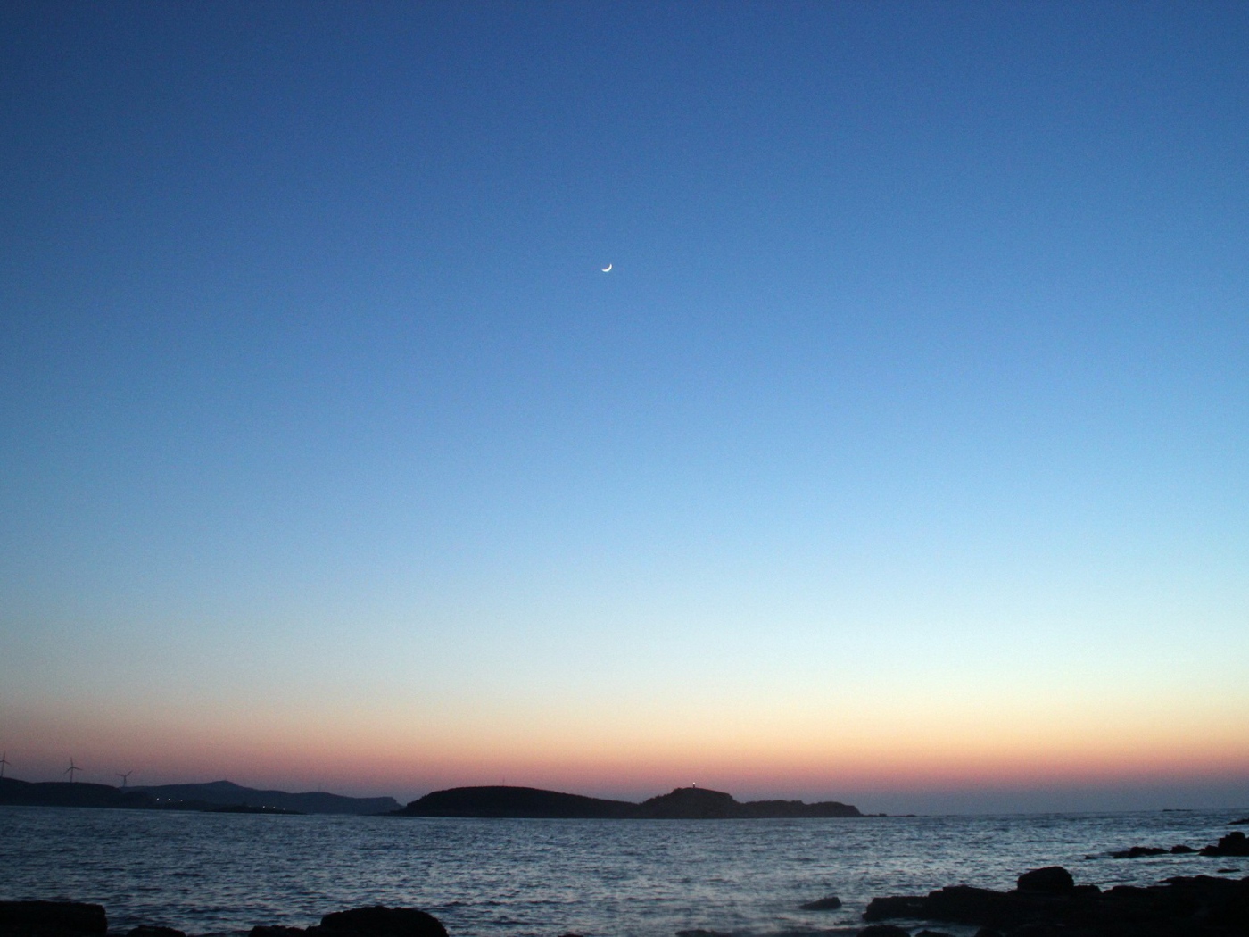 Новолуние после заката