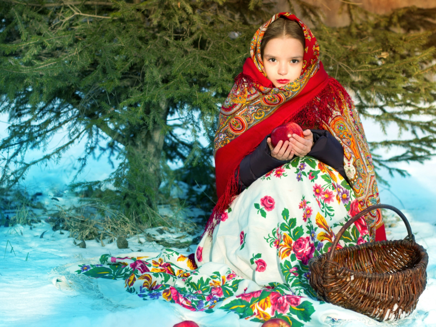 Юная русская красавица