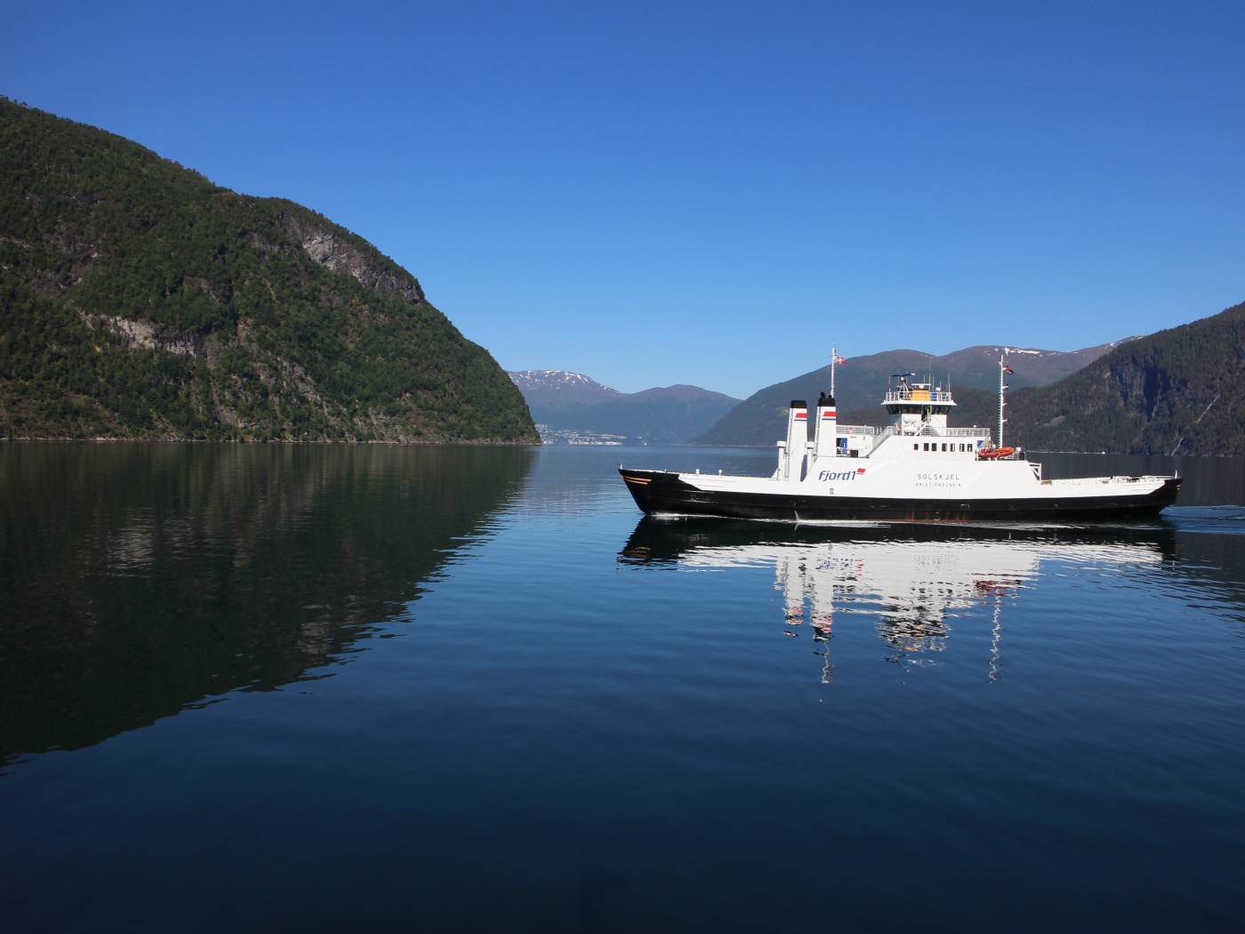 Корабль рыбаков в Норвегии