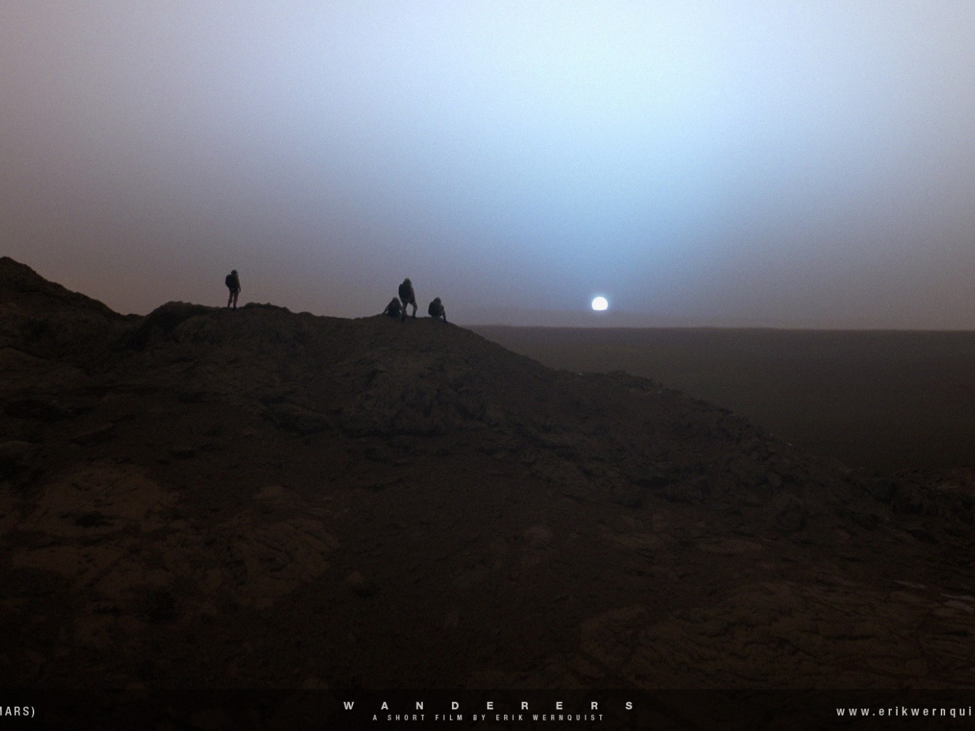 Голубой закат на Марсе, фильм Wanderers