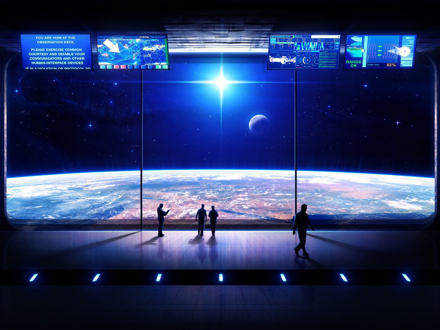 Научная станция на орбите земли