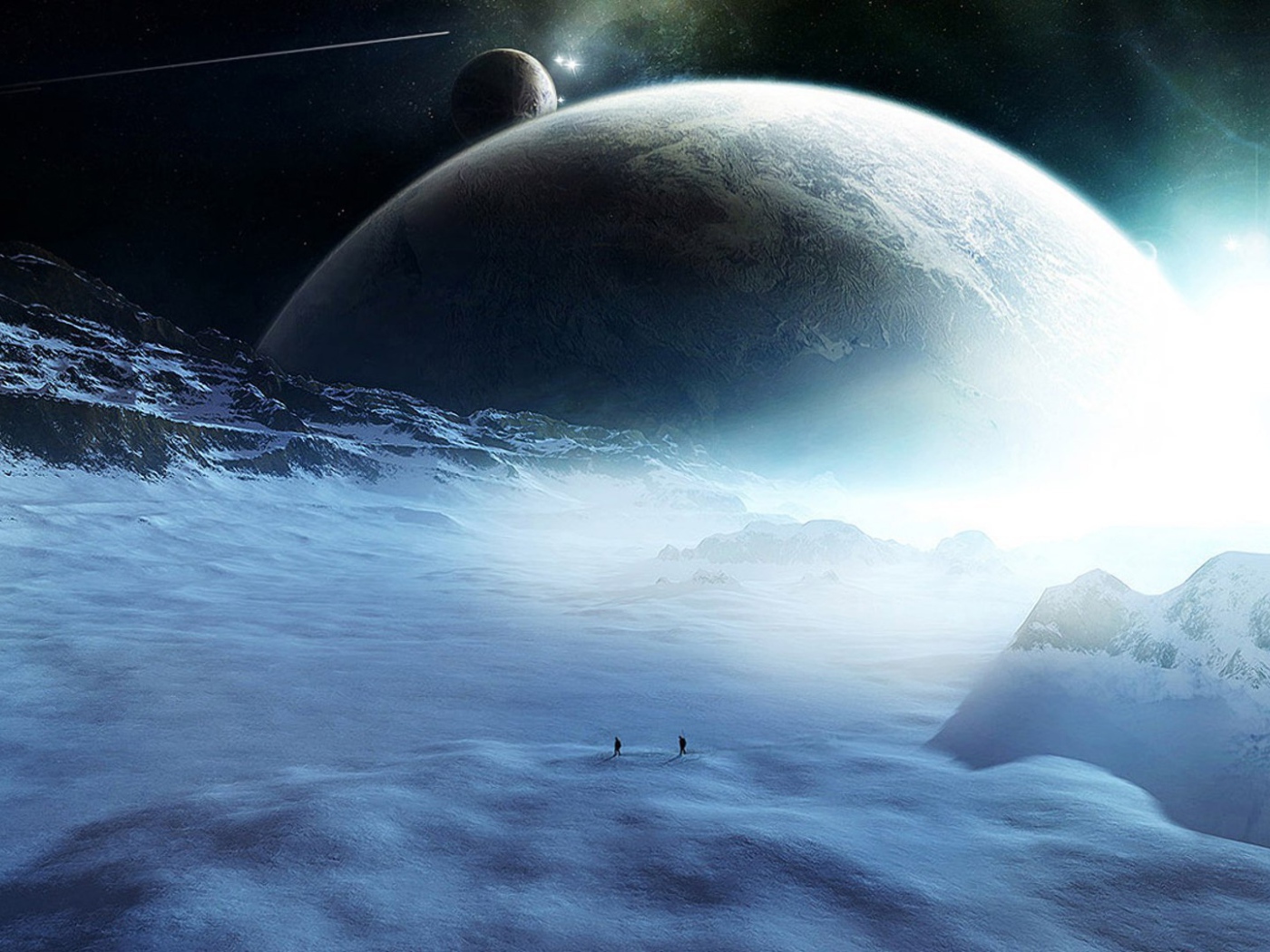 Путники на ледяной планете