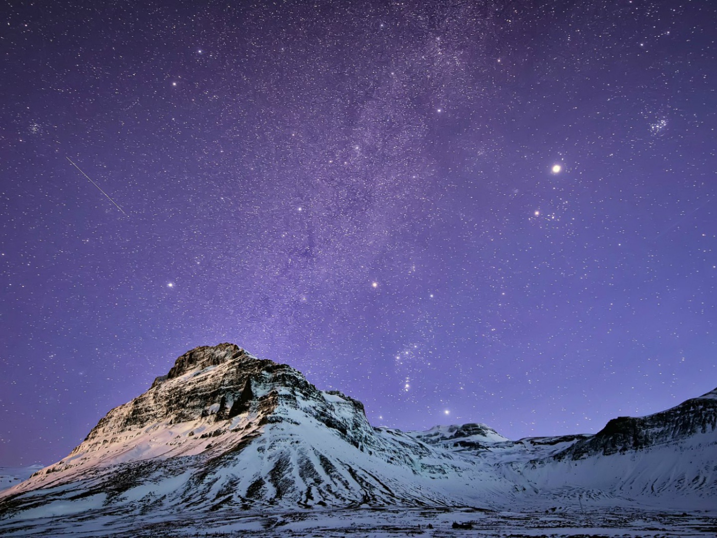 Млечный путь в Исландии