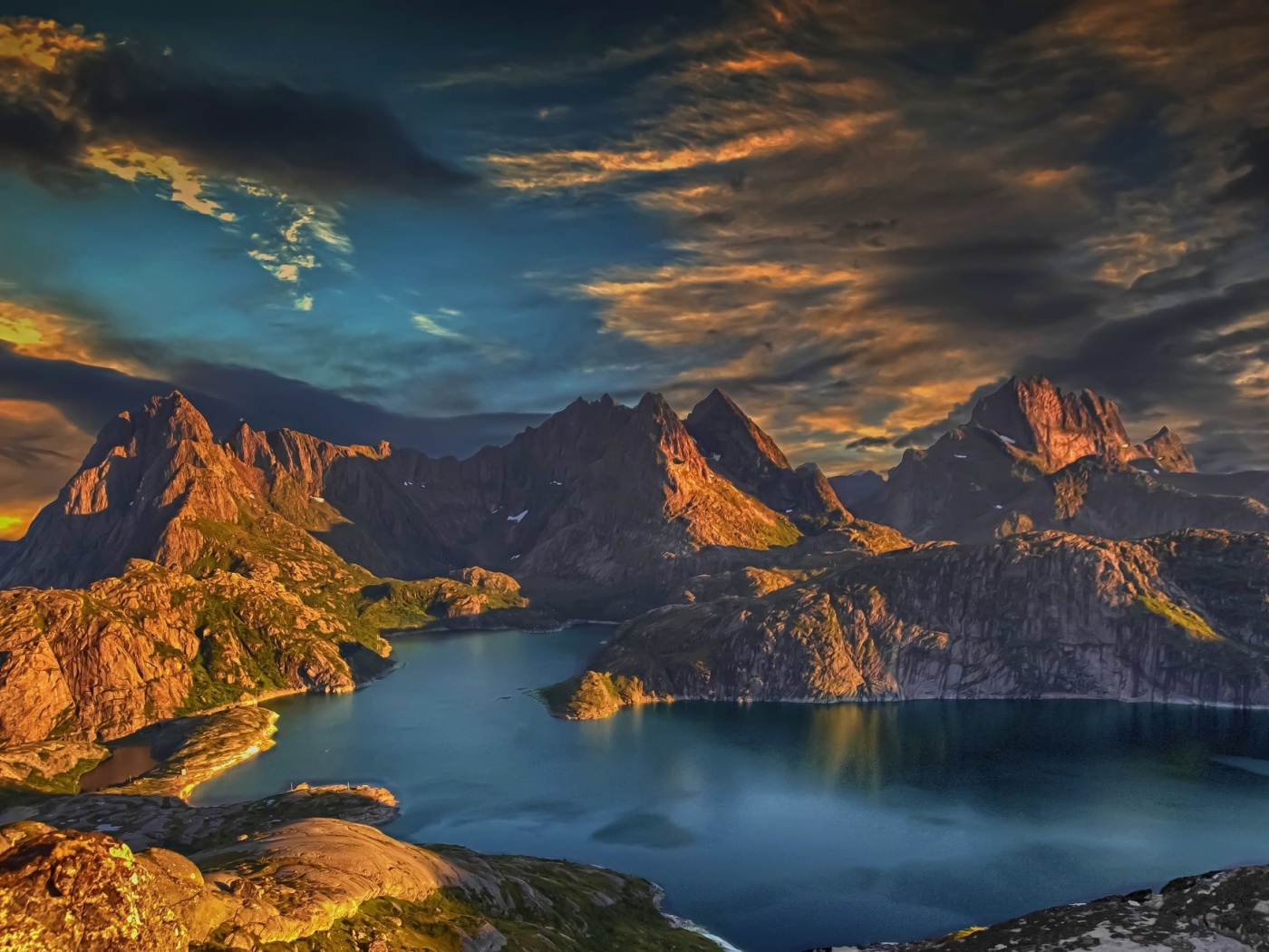 Лофотенские острова в Норвегии