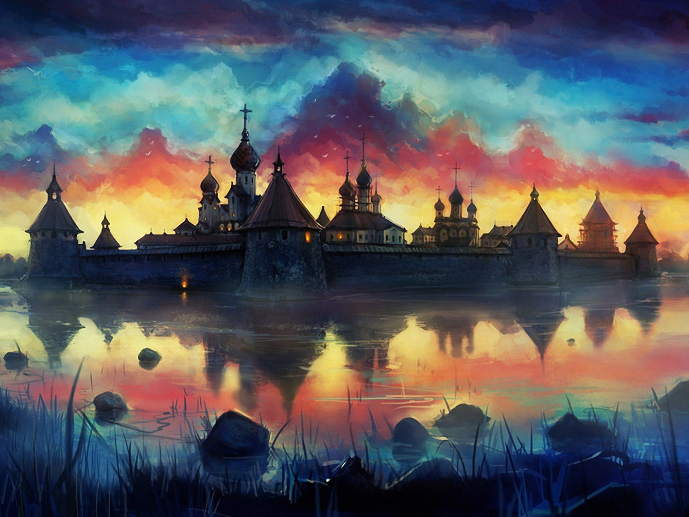 Монастырь на Соловках