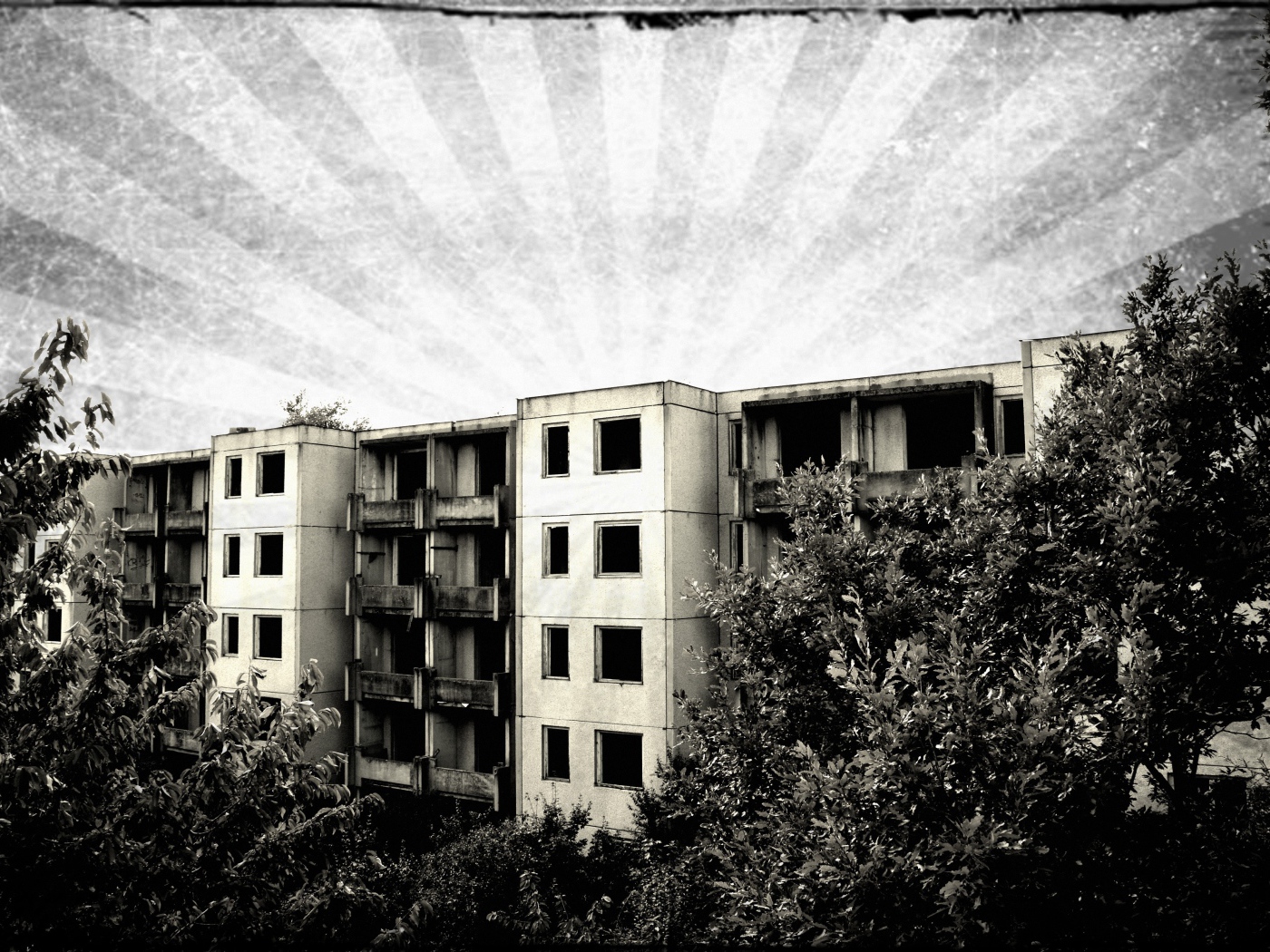 Заброшенный Дом призраков в Кейптауне