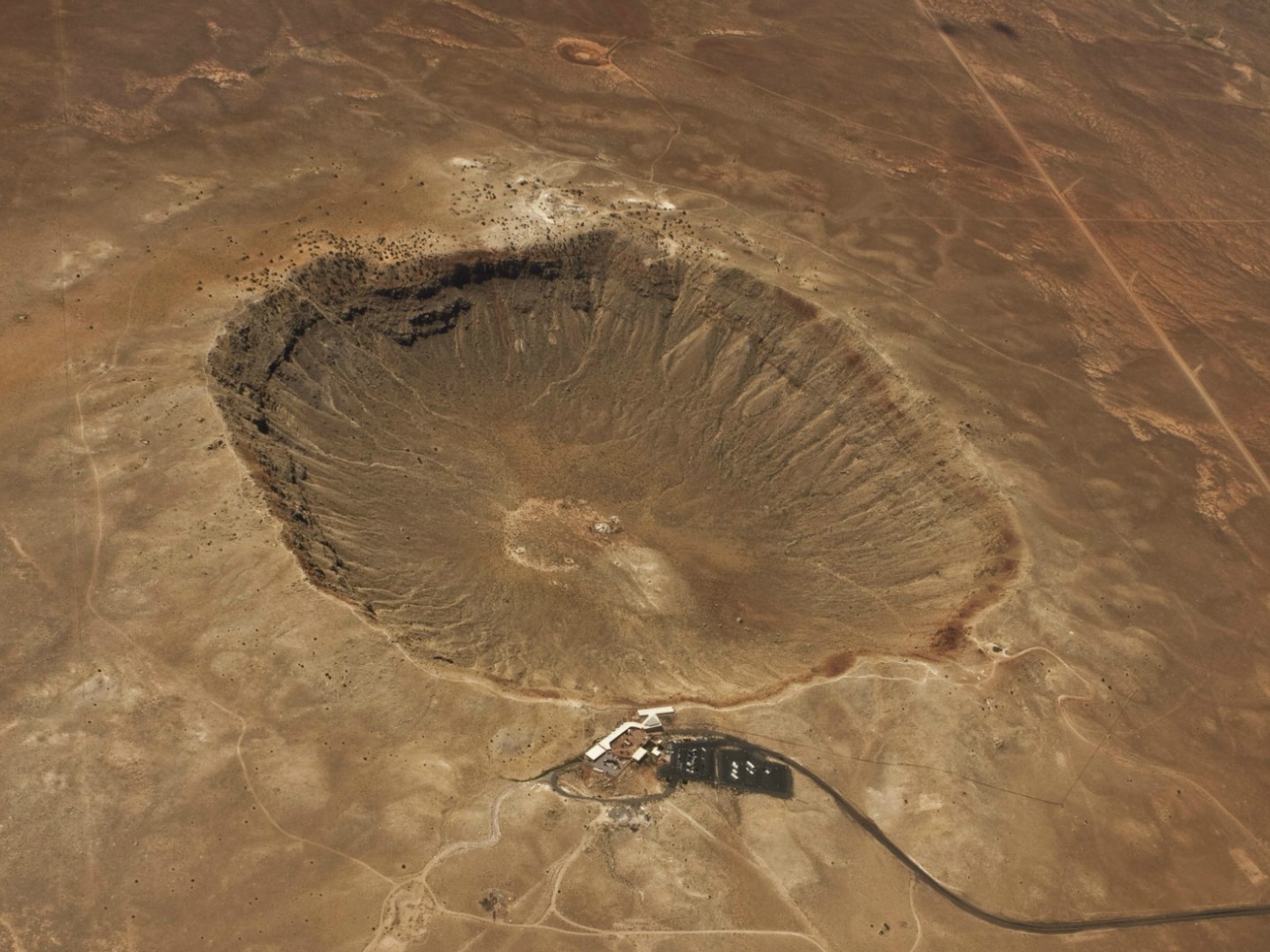 Метеоритный кратер в Аризоне, США