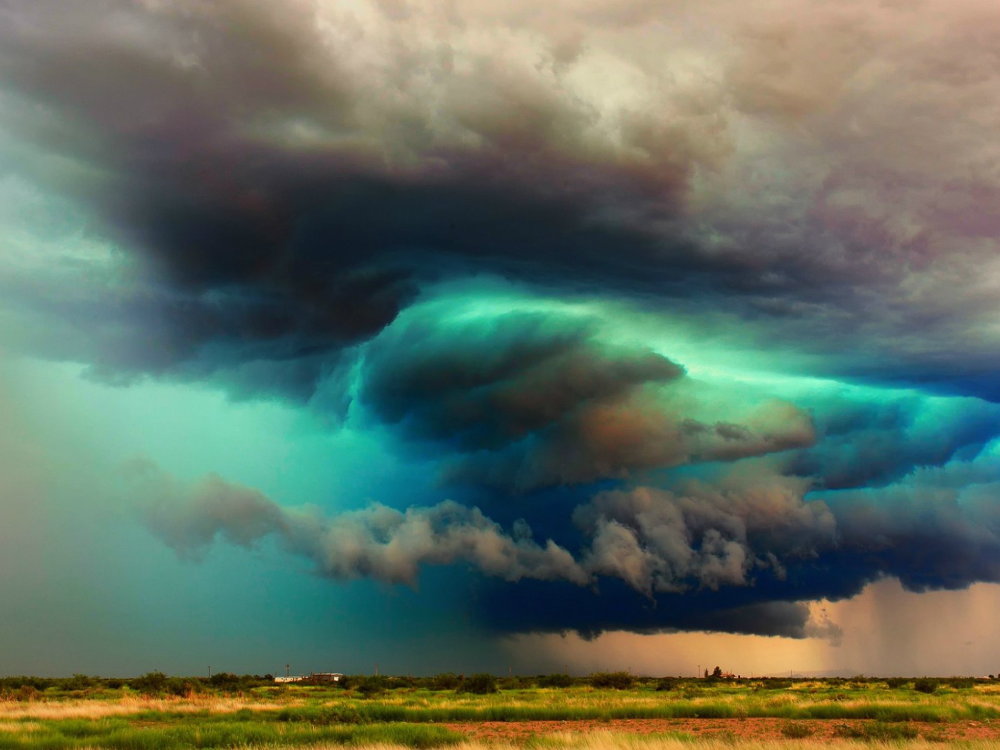 Грозовое облако в Аризоне, США