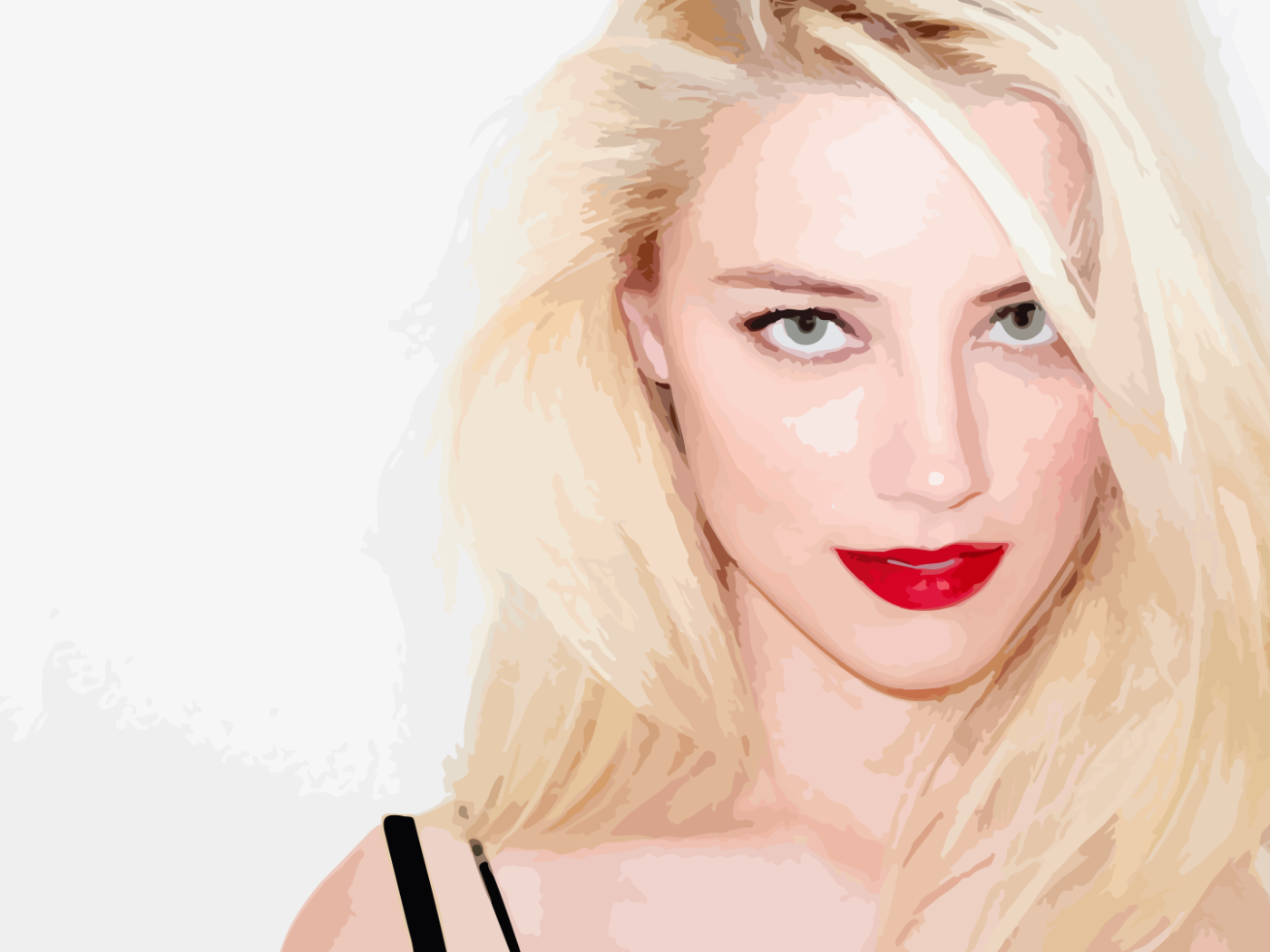 Красивая девушка Эмбер Хёрд