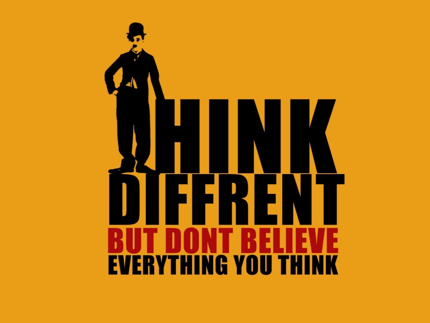 Чарли Чаплин мотивирует с юмором