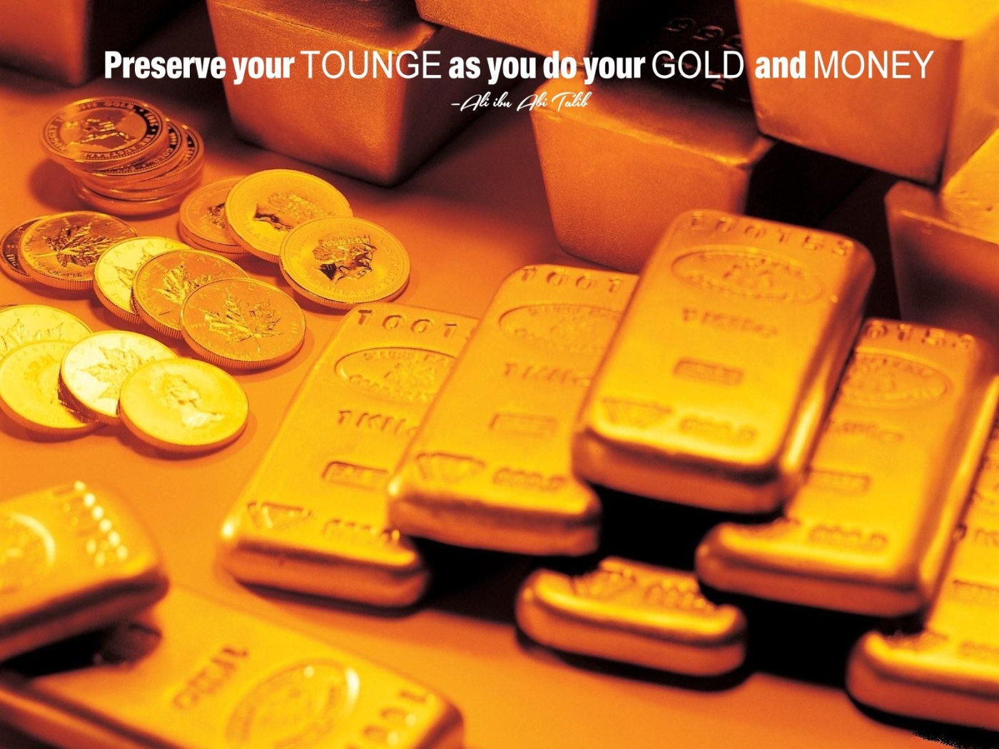 Берегите свой язык как деньги или золото