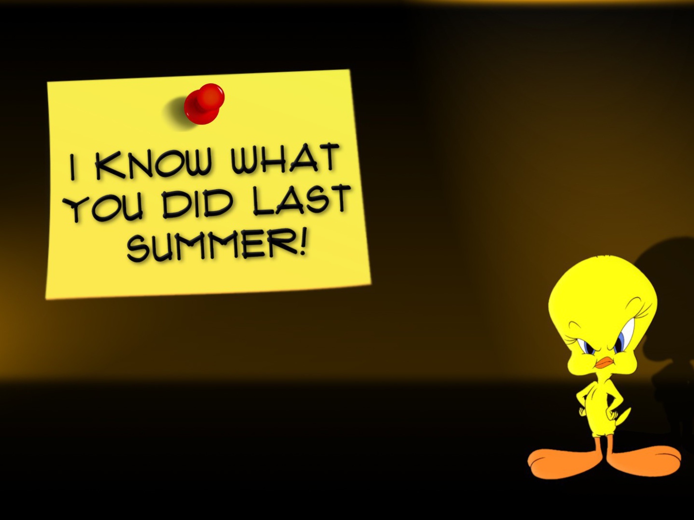 Цыпленок знает, что вы сделали прошлым летом
