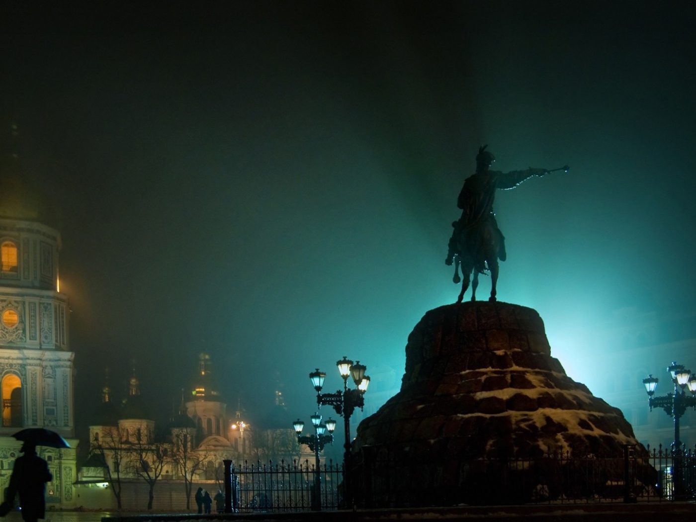 Памятник Богдану Хмельницкому в Киеве, Украина