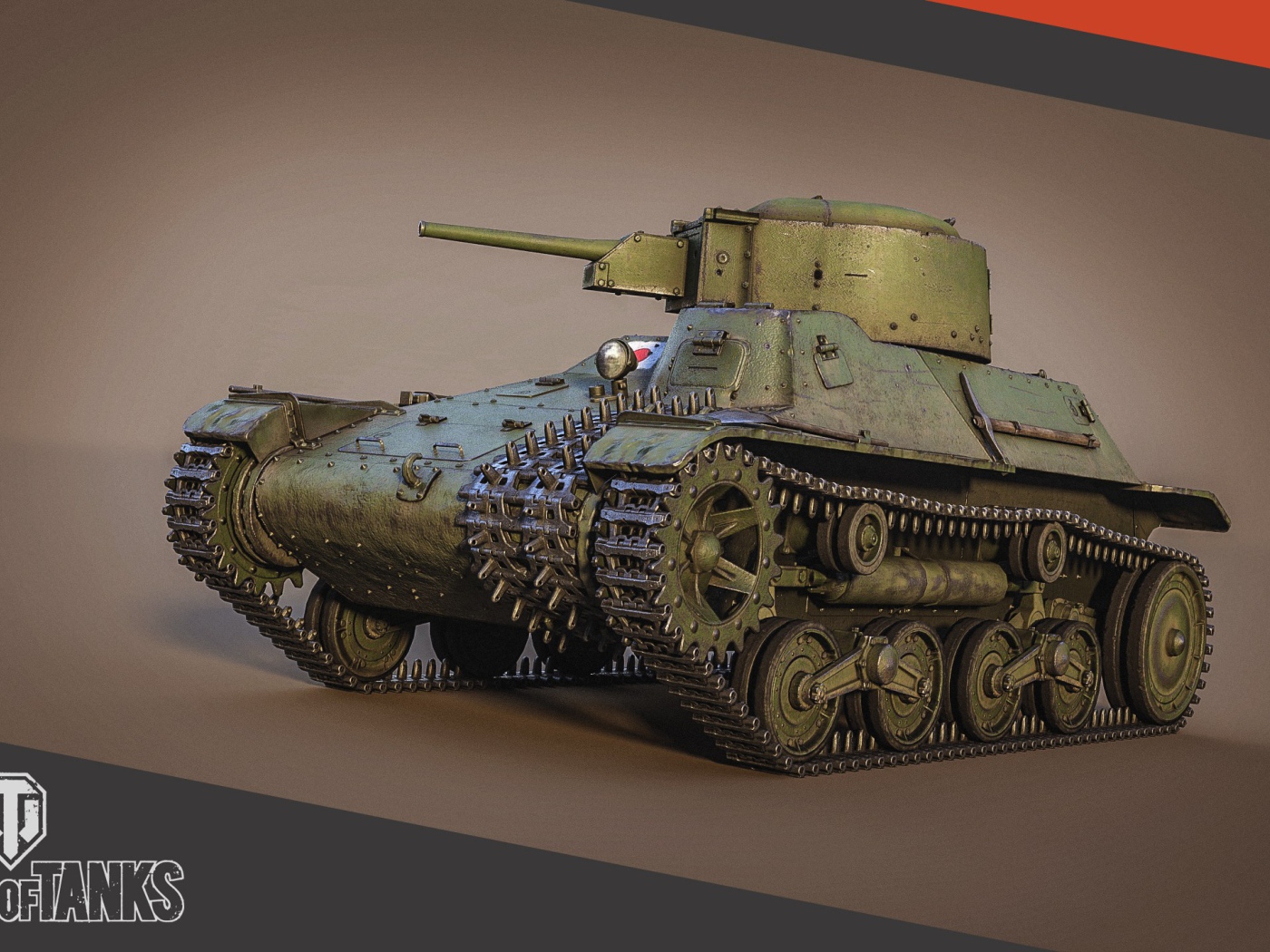 Игра World of Tanks, небольшой танк ТК