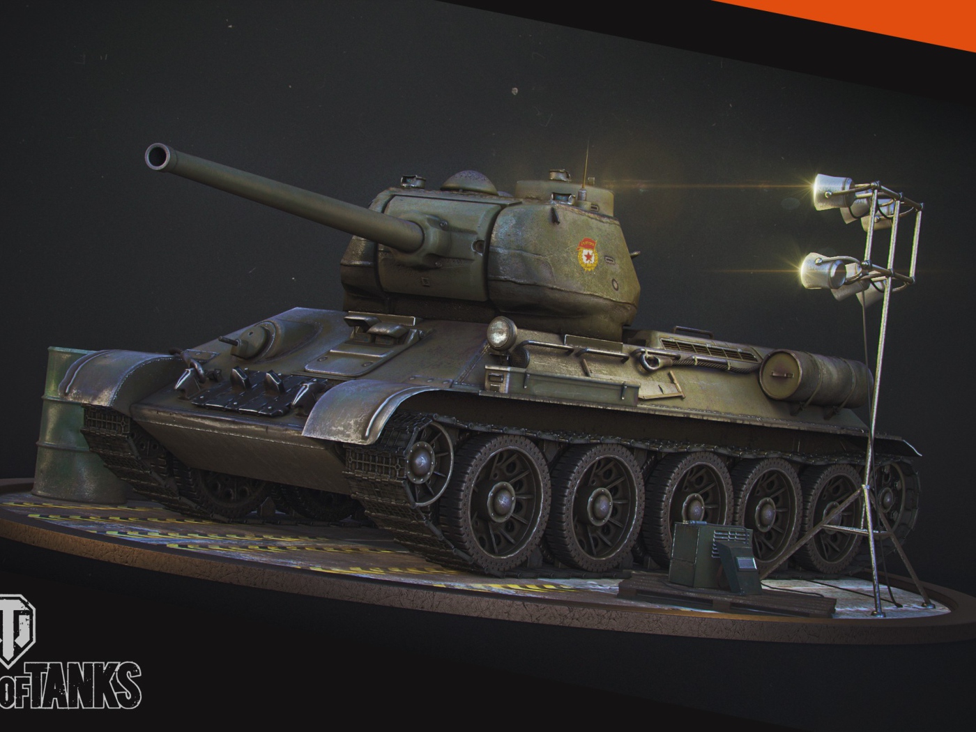 Игра World of Tanks, танк Т-34-85