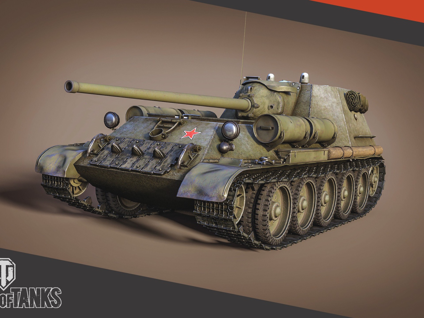 Игра World of Tanks, танкетка СУ-100 М-1