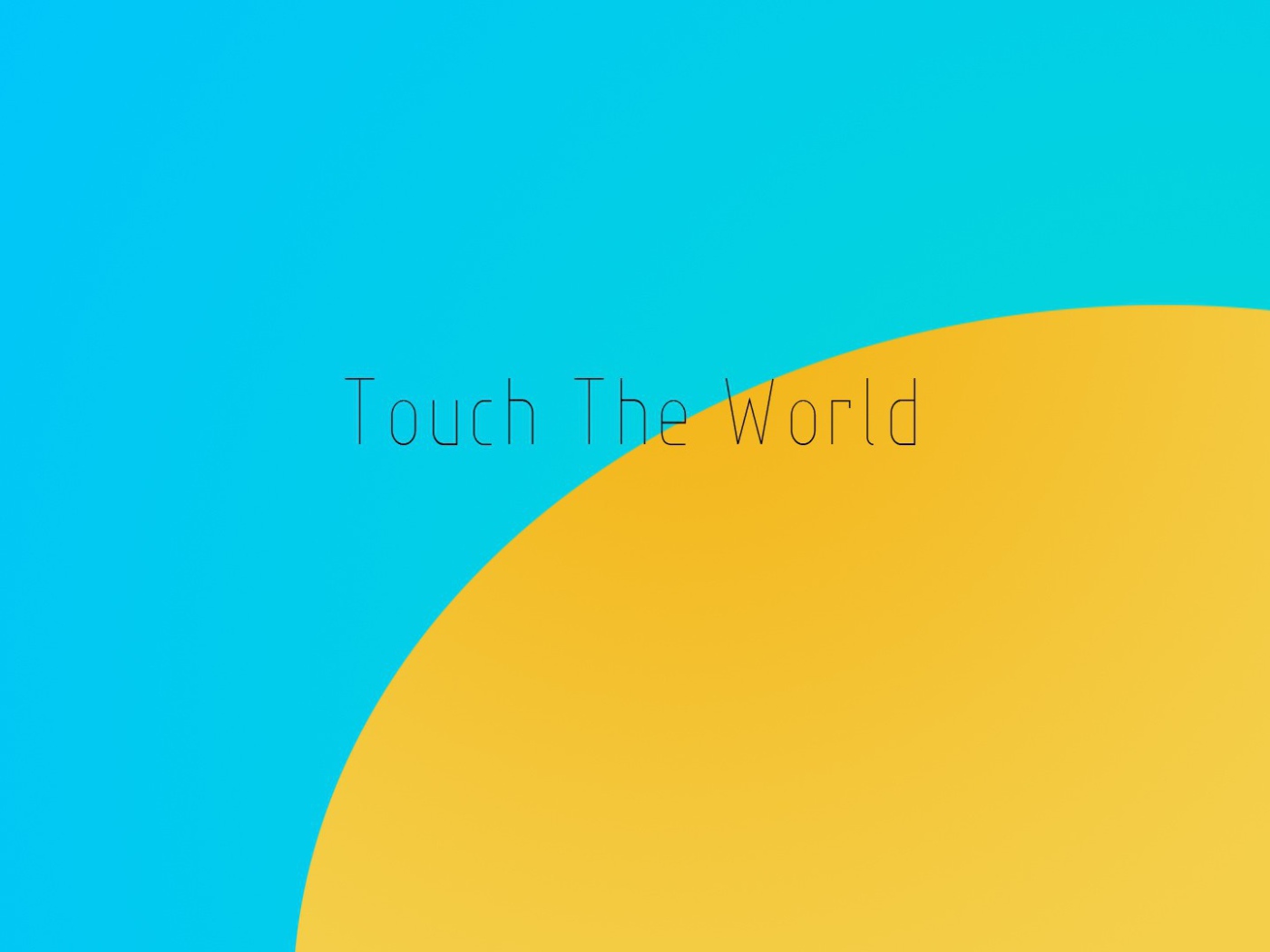 Прикоснись к миру