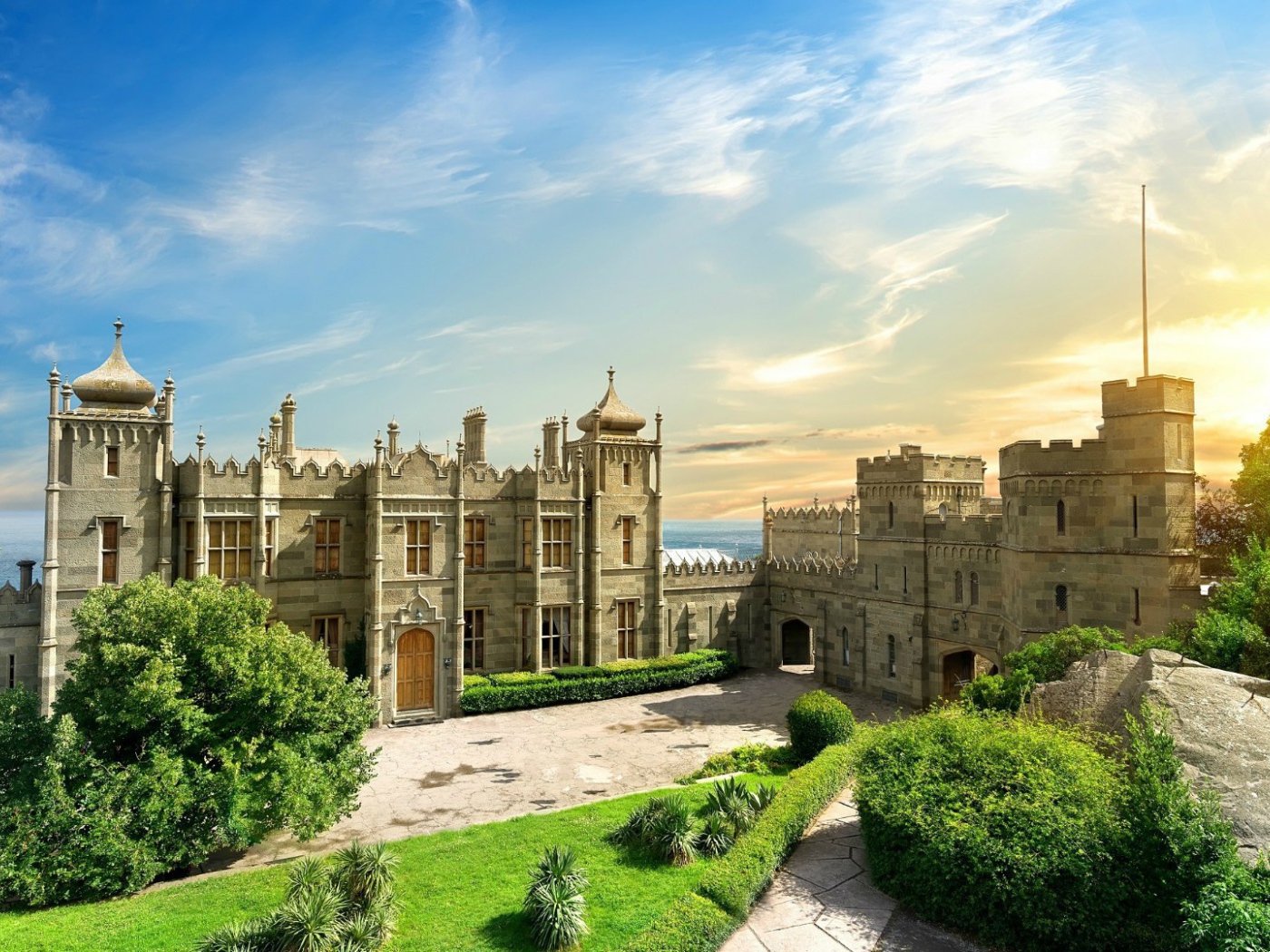 Vorontsov Palace in the Crimea