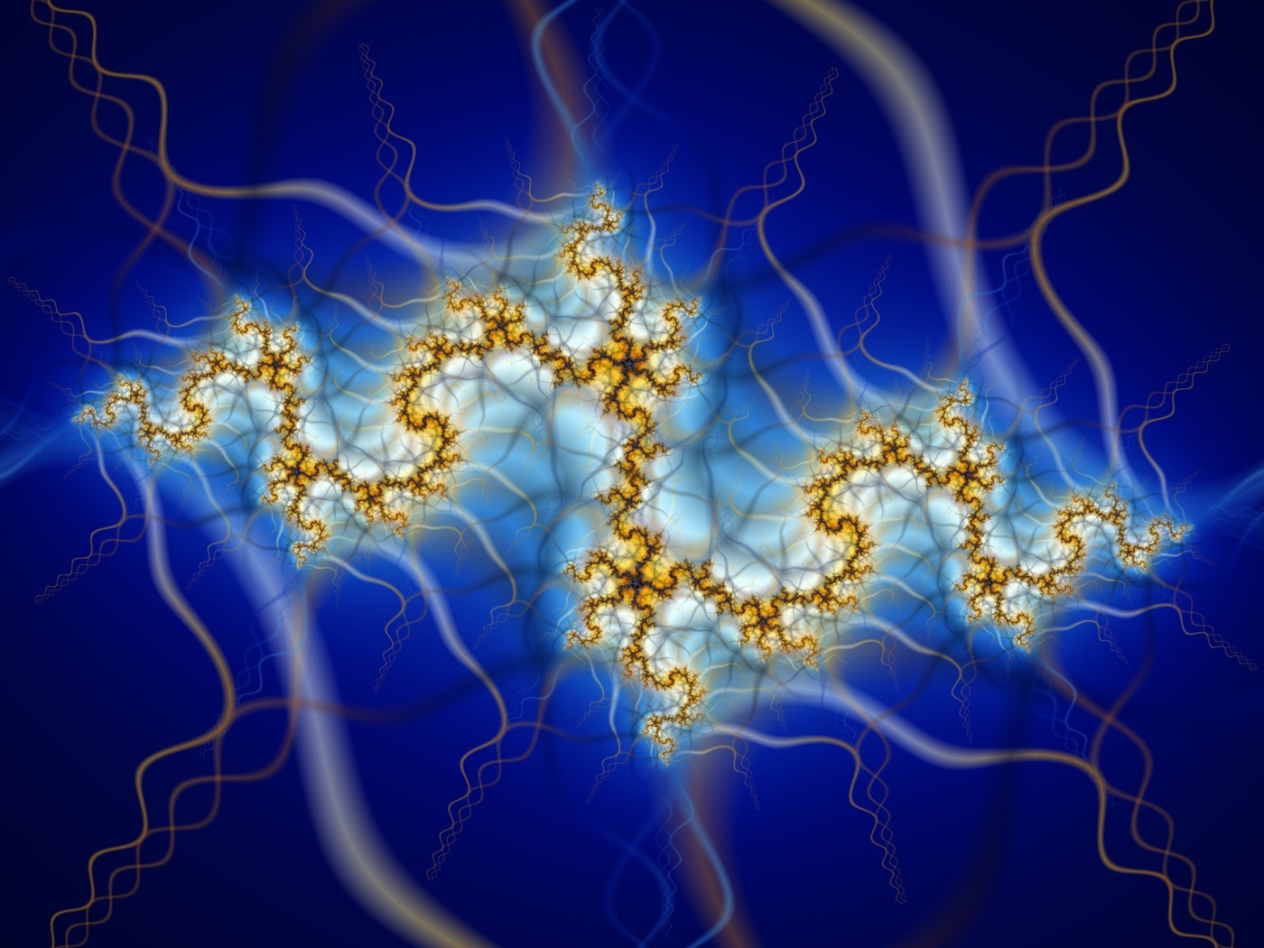 Абстрактный ультра фрактал  