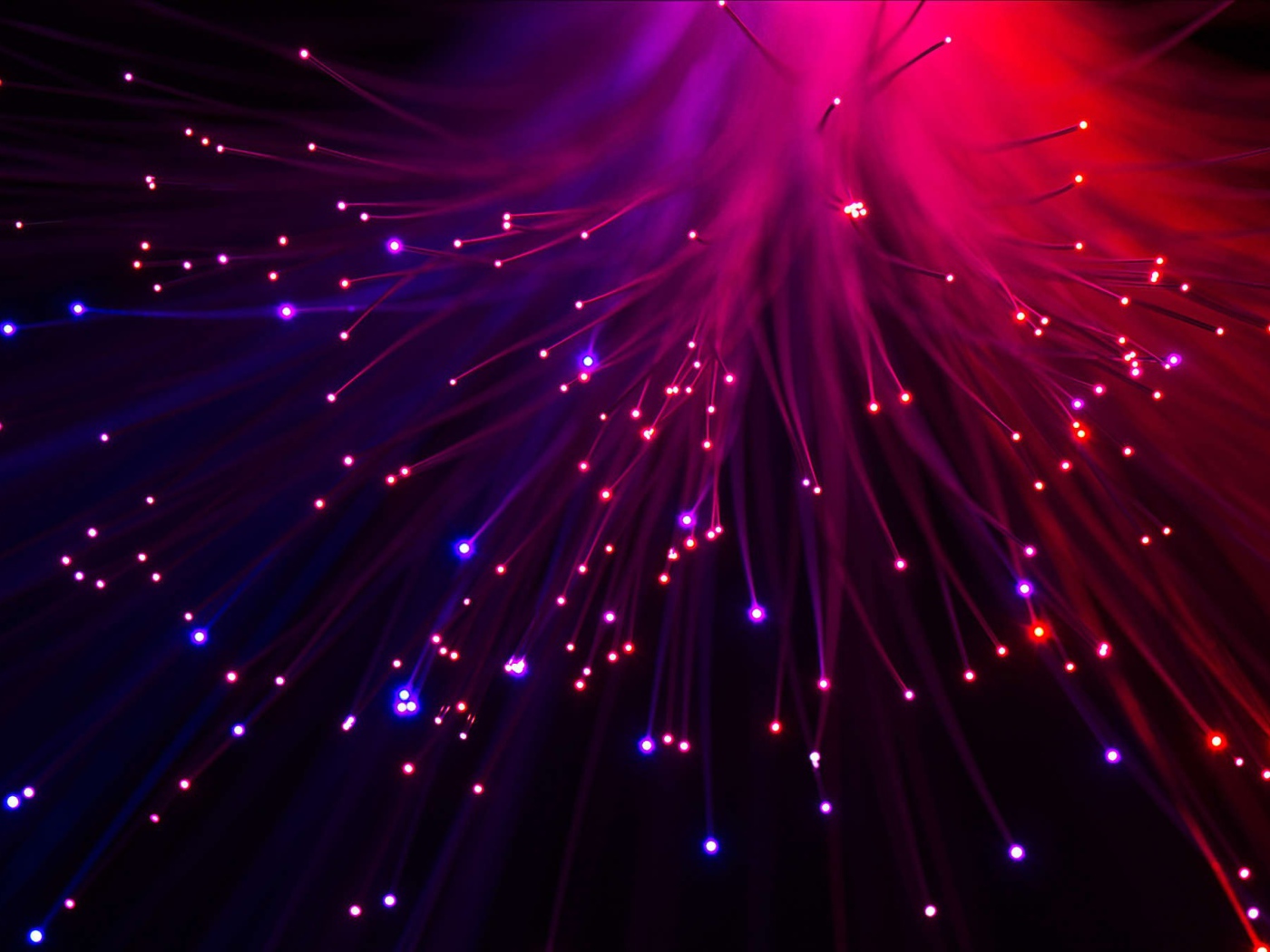 Абстрактные падающие разноцветные искры 