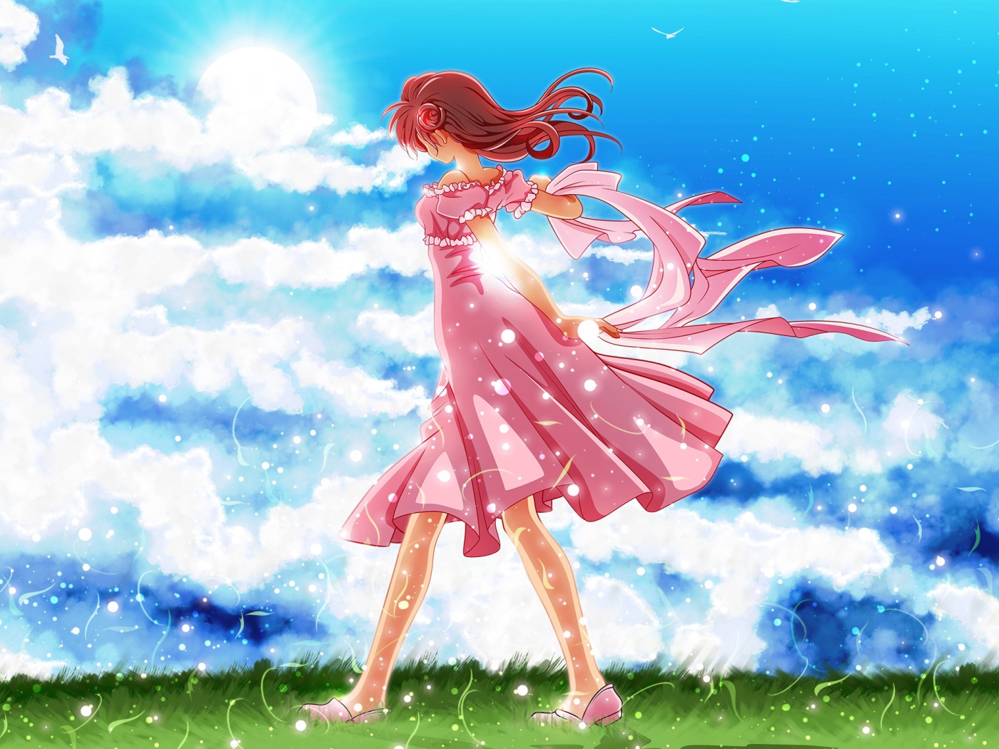 Девушка Марон Кусакабэ аниме Камикадзе Кайто Дзянну   