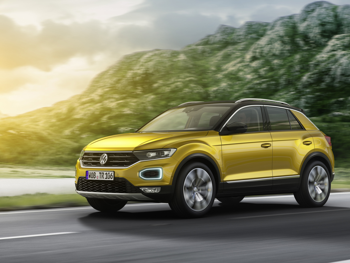 Компактный внедорожник Volkswagen T-Roc, 2018