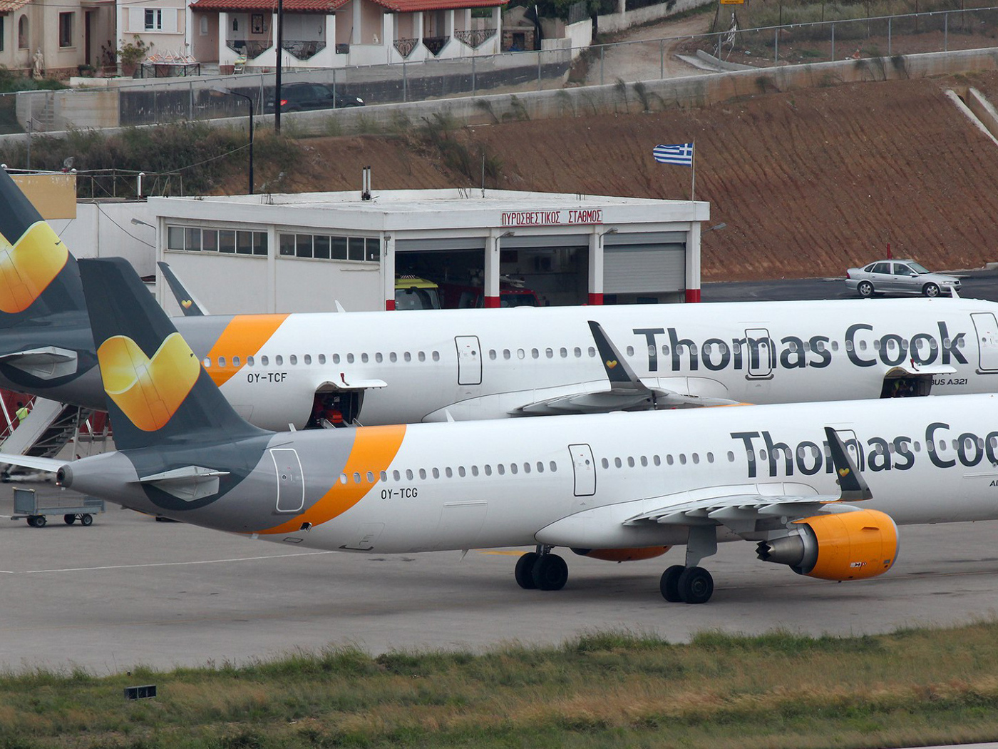 Airbus A321 авиакомпании Thomas Cook