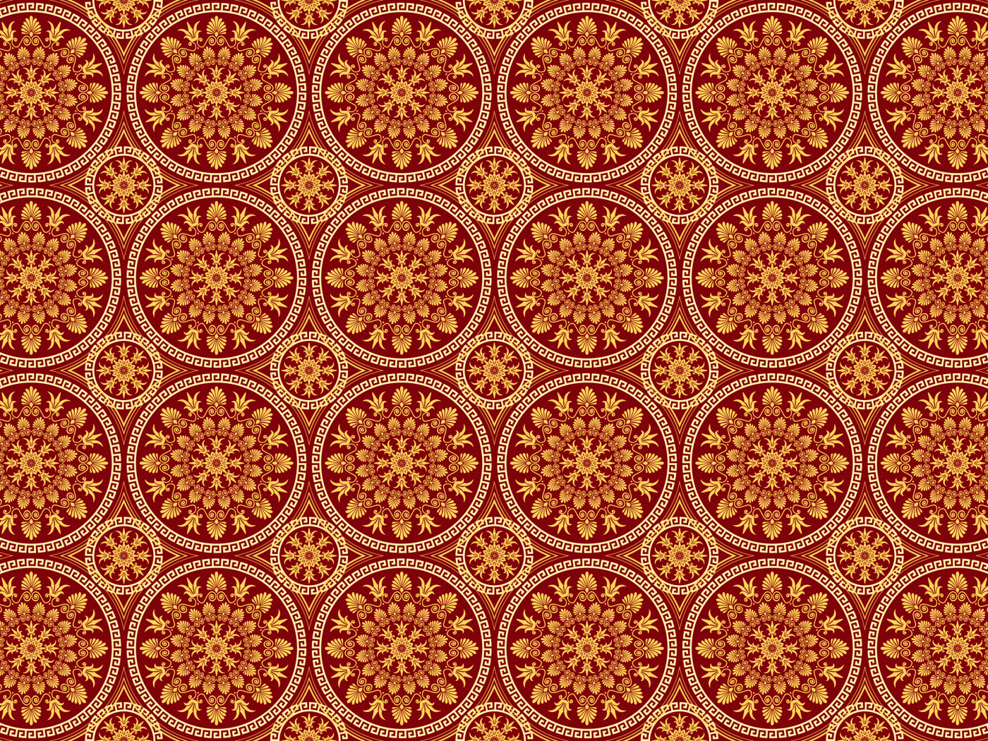 Узорные круги для фона