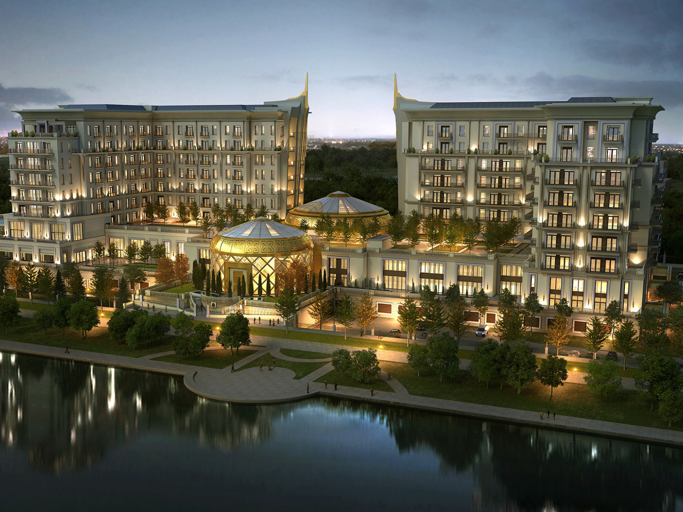 Красивый отель St. Regis город Астана 